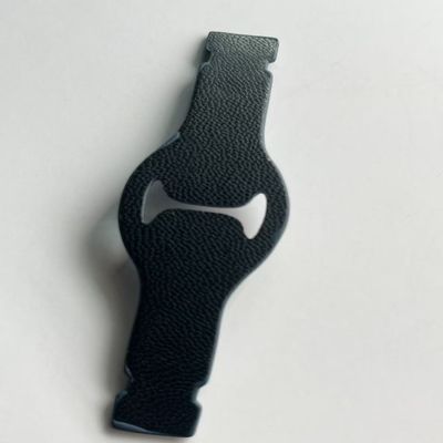 黒いジーンズ 革パッチラベル 手袋用アクセサリー 手作り物