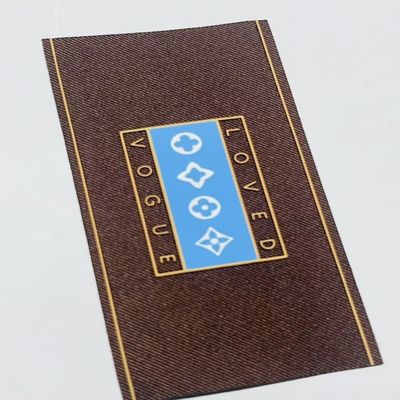 衣類 織物 衣料品 ラベル ロゴ タグ 手作り用のカスタムデザイン