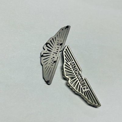 ハンドバッグの縫合のための黄金塗装ラベル