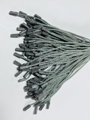 グレー POM プラスチック ナイロン タグ 固定器 ハング タグ の 固定器