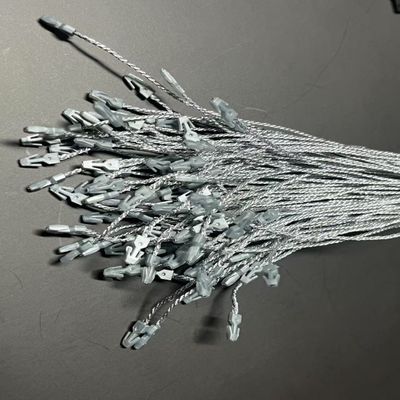 繊維の衣料品のためのカスタマイズされたアルミプラスチックハングタグ固定器