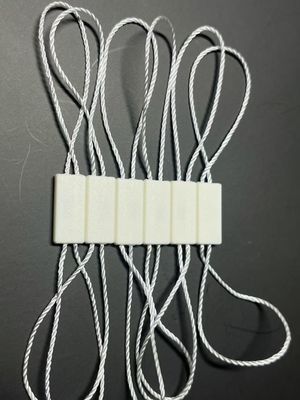 直角型ポリエステル スナップロック プラスチックタグ 固定器 白色 環境に優しい