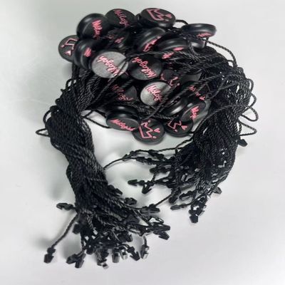テーラーメイド エラスティック 結び付き 黒 掛ける タグ ストリング ロープ アクセサリー カスタム