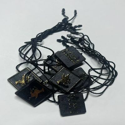 衣類 スイング 価格 タグ 固定器 ブラック ハンガリング タグ ストリング OEM