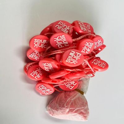 OEM 大量 プラスチック 固定器 ハング タグ スナップロックピンとセキュリティループ