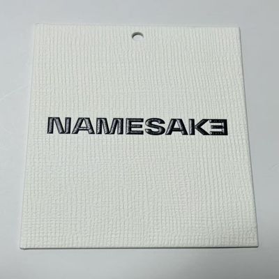 書き込める 衣類 衣類 ハング タグ 280gm ブリストルボード 小売用