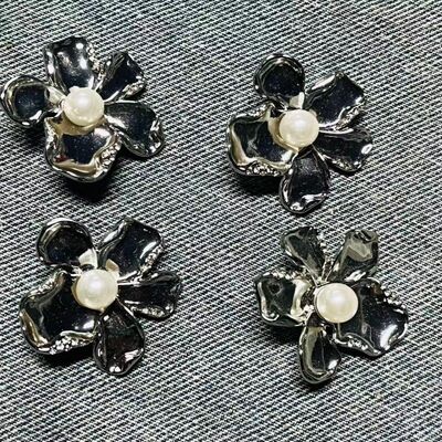 Solid Pattern Garment Accessory 7.1g Fashion Style Durable Lightweight Component for Clothing Enhancement