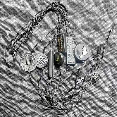 Cotton Black Hang Tag String Flexible Rectangle Format Excellent for Fashion Accessories Tags and Product Branding Needs