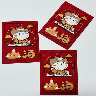 ODM セルフアデシブ 熱移転衣料品 ラベル 38x54 42x62