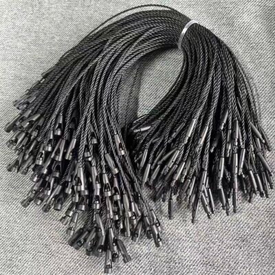 ナイロンタグファスナー（幅0.2インチ、長さ4インチ）衣類および製品タグ用セキュアファスナー